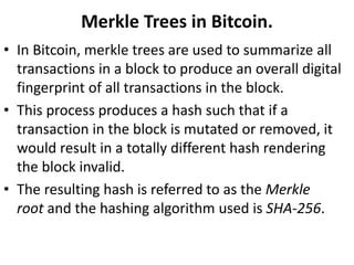 Ethereum: What is the benefit of using a Merkle Root rather than simply hashing all of the transactions in the block?
