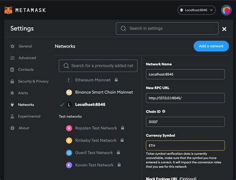 Metamask: MetaMask not picking Hardhat Accounts from Port 8545
